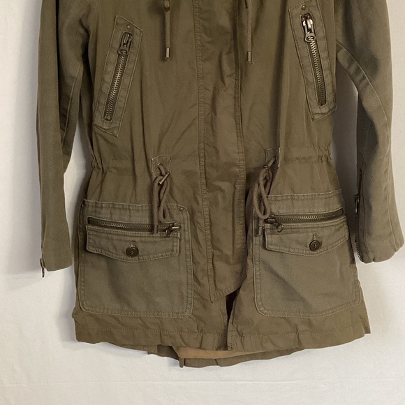 Zara Basic Women's Olive Jacket Size Small - Picture 3 of 11